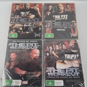 The Pit Workout Skills & Drills Twenties Vol 1 Vol 2 Fitness Mixed Martial Arts - Picture 1 of 6
