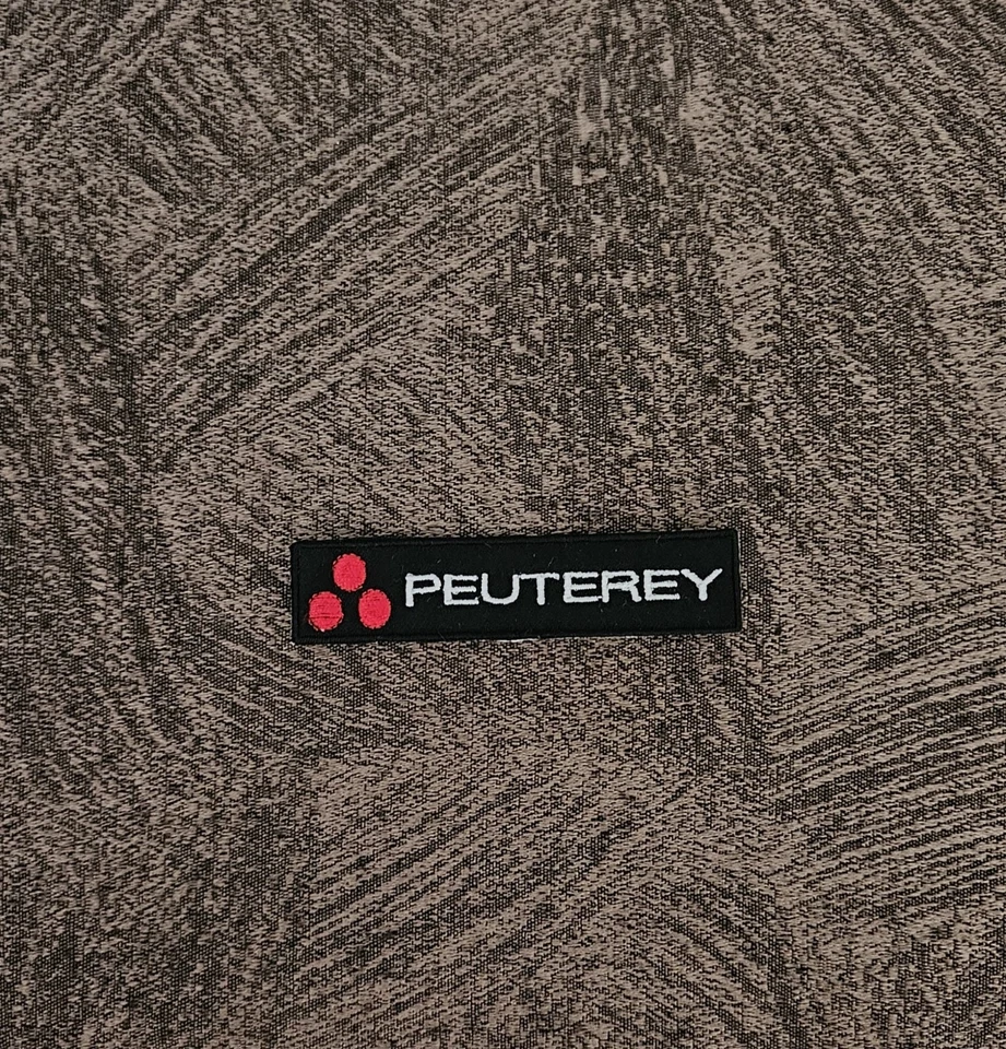 TOPPA PATCH Replica Peuterey  9x2cm Ricamata Termoadesiva o da Cucire  - Imagen 1 de 1