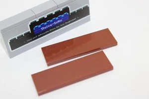 Lego (c) 2x Fliese 2x6 - tile - reddish braun - 69729 - Platte / Fliesen - Bild 1 von 1