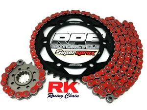 Red 2000-2001 CBR929RR RK ZXW 520 -1/+1 Quick Accel Chain and Sprockets Kit - Picture 1 of 2
