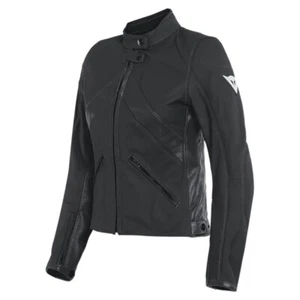 DAINESE SANTA MONICA LEATHER JACKET DAINESE BLACK 42 - Picture 1 of 1