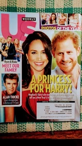 Us Weekly Magazine A Princess for Harry Meghan Markle - January 2 2017 ISSUE - Picture 1 of 24