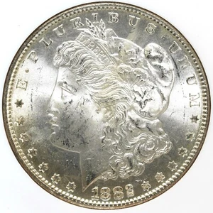 1882 S Morgan Dollar NGC MS-64 - Picture 1 of 4