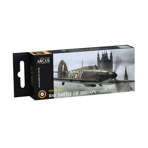Arcus #E3007 Emaille Lack Set RAF Battle of Britain 6 Farben 10ml für Modellbausatz - Bild 1 von 14