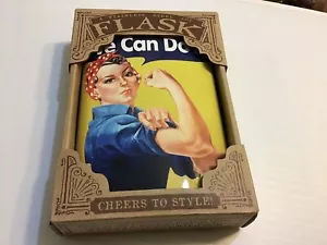 Rosie The Riveter Flask New In Box - Picture 1 of 3