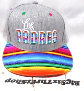 San Diego Los Padres Hispanic Heritage Theme Game Sugar Skull Snapback Cap Hat - Picture 1 of 5