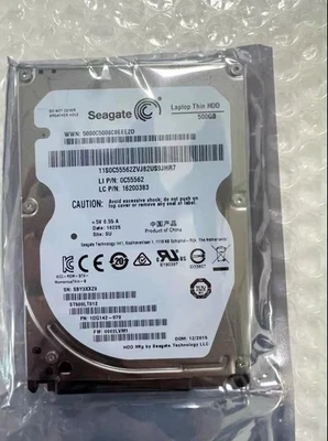 Seagate 500GB 5400RPM ST500LT012 16MB SATA 2.5" Slim 7mm Laptop Thin Hard Drive - Image 1 of 3