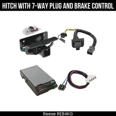 Control de freno Reese enganche remolque paquete para 03-08 Dodge Ram 1500 03-09 2500 3500 44603 Foto 1 de 4