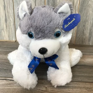 Wishpets 2007 Plush Hilma the Husky Dog Alaska Stuffed Animal 14"-65015 With Tag - Picture 1 of 10