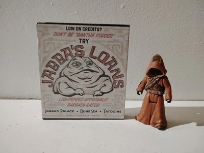 Letrero personalizado Star Wars TVC Jabba's Loans para construcción juego diorama 3,75 Foto 1 de 2