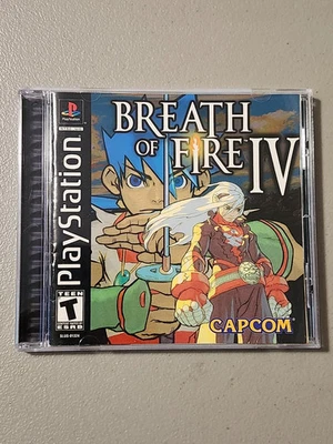 Breath of Fire IV (Sony PlayStation 1, 2000) CIB - Image 1 of 2