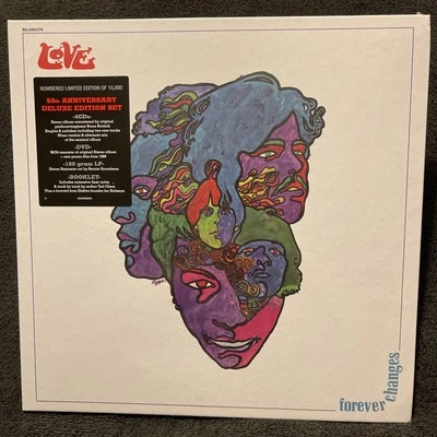 LOVE - Forever Changes - 50th Anniversary LP/4 CD/DVD DELUXE SET (2018) SEALED - Image 1 of 4