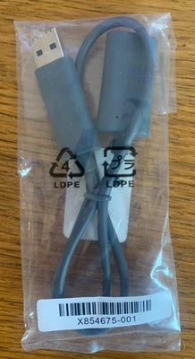 Genuine Microsoft X854675-001 Kinect Xbox 360 WiFi USB Extension Cable New - Image 1 of 2