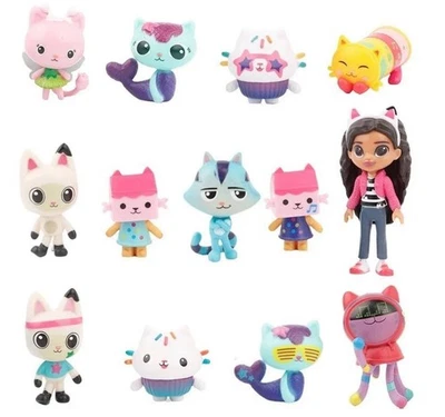 13tlg Gabby's Dollhouse Figuren Set Niedliche Puppen Sammlung Modell Spielzeug - Bild 1 von 4