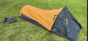 Eureka! Solitaire AL 3-season Back Packing Hiking Bivy Tent 2 Pounds One Person - Picture 1 of 2