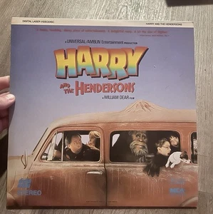 Harry And The Hendersons 1987 Laser Disc MCA Home Video Laserdisc - Bild 1 von 3