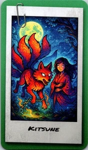 Tarjeta de arte Zendecks KITSUNE Mythology & Legends 2025 envío gratuito - Imagen 1 de 1