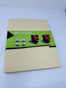 F17 Touch Keyboard Case for iPad Pro 12.9" - Black - F129TS - Picture 1 of 8