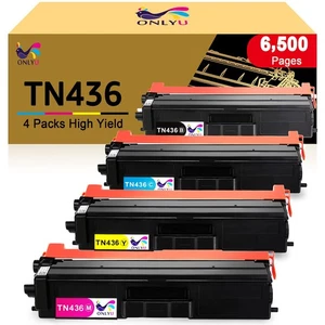 Compatible Toner Cartridge Replacement for Brother TN436 TN436BK TN433 TN436B... - Bild 1 von 6