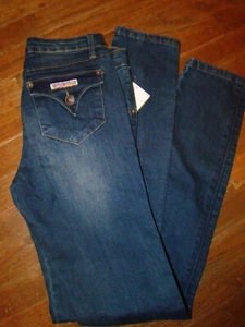 Girl's Hudson Skinny Jeans Size 16 NWT Blue V Flap Back Pockets - Picture 1 of 5