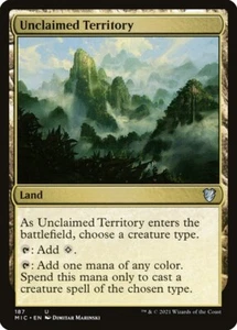 Unclaimed Territory - Commander: Innistrad: Midnight Hunt - Magic The Gathering - Imagen 1 de 1