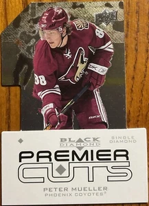 2008-09 Black Diamond Premier Die-Cut Peter Mueller #PDC14 Phoenix Coyotes - Picture 1 of 2