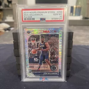 2019-20 Panini NBA Hoops Premium Stock - Pulsar Prizm #258 Zion Williamson (RC) - Picture 1 of 2