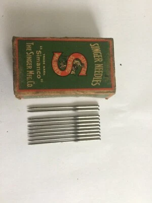 Singer vintage sewing machine class 62 x 21 Needles x 10 size 16 - Image 1 of 4