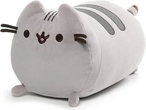 GUND Pusheen the Cat Squisheen Log Plush, Squishy Stuffed Animal for Ages 8 and - Picture 1 of 12