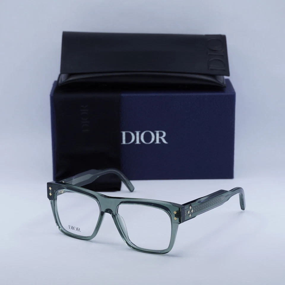 DIOR CD DIAMONDO S6I 5500 LIGHT GREEN UNISEX EYEGLASSES DIOR