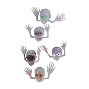 5 Pcs Zombie Finger Puppets Working Mouth Puppet Party Tricky Toys - Picture 1 of 11