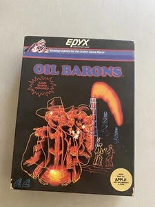 Oil Barons! EPYX Computer Software: Computer / Board game COMPLETE 1982 Vintage - Picture 1 of 11