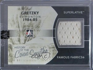 2009-10 ITG Superlative Volume 2 Silver Jersey /9 Wayne Gretzky #HCS-24 HOF