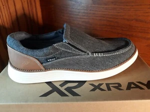 Men's Xray Casual Shoe Denim Loafer Slip -  On NIB US 7.5 NEW  - Picture 1 of 6