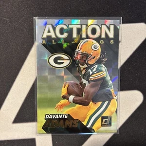2021 Donruss Football Davante Adams Action All Pros #AP5 Green Bay Packers - Picture 1 of 2