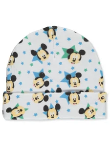 Disney Mickey Mouse Baby Boys' Star Print Cap - blue, one size - Picture 1 of 2