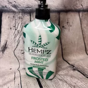 Hempz NEW Limited Edition Frosted Mint Herbal Body Lotion - Picture 1 of 3