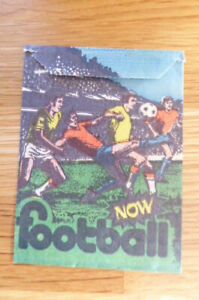 MONTY GUM EMPTY WRAPPER NOW FOOTBALL 1975-76