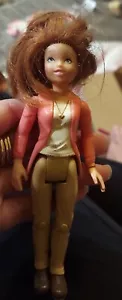 Fisher Price Loving Family Mom Hair Brunette Auburn 2002 Mattel Pink Sweater - Picture 1 of 1