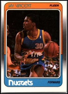 1988-89 Fleer #38 Jay Vincent - KOSTENLOSER VERSAND! - Bild 1 von 2