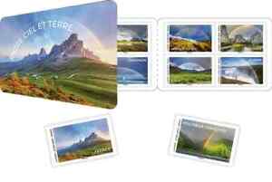 2 carnets de timbres lettre verte Entre ciel et Terre 2023 faciale 30,96€ (24)