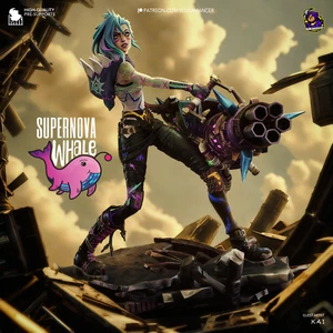 Fractured Jinx - Arcane | Painted Preorder Option | Garage Kit - Picture 1 of 18