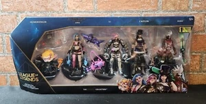 League of Legends Dual Cities Pack Jinx Vi Caitlyn Ekko 4" Action Figure NEW - Picture 1 of 5