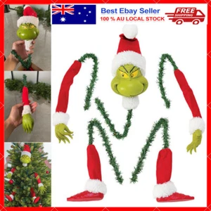 5Pcs/1Set Grinch Arm Leg Head Ornaments Holder christmas Tree Decor Xmas ParVN - Picture 1 of 15
