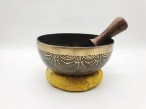 Tibetan singing bowl flower of life for meditation - Picture 1 of 3