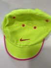 Nike Just Do It Neon Green Pink Fitted/ Adjustable Summer Hat For Infants Size