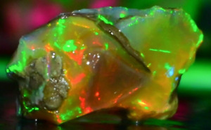 Natural Ethiopian Small Size Opal Rough 13.80 Cts Amazing Raw Welo/Multi Fire