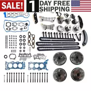 Para 09 10-2015 Chevrolet GM Buick Saturn 3,6 L Junta de culata Pernos Cadena de distribución EE. UU. - Imagen 1 de 9