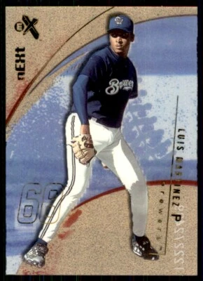 2002 Fleer E-X Luis Martinez RC 1222/2499 Milwaukee Brewers #119 - Image 1 of 2