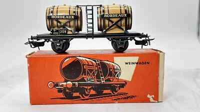 Vagón de vino Märklin H0 4510 308 BORDEAUX de DB en embalaje original 01 58 - Imagen 1 de 4